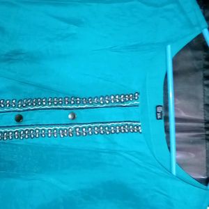 Greenish Blue Kurta