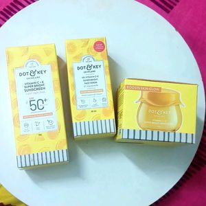 Sealed Pack Branded Skincare Dot & Key Products