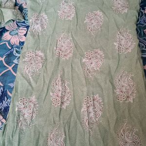 Golden Foil Print Kurta