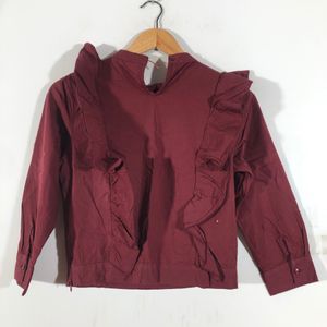 Maroon Casual Top(Women’s)