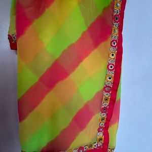 Leheriya Saree