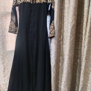 Black Embroidery Dress