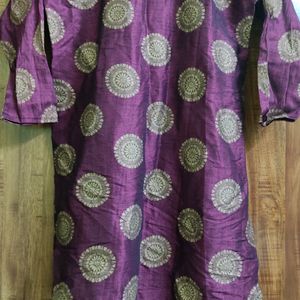 Beautifull Wine Colour Kurta 😍