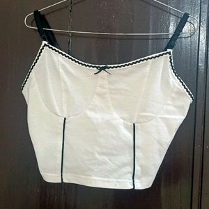 Cute white cami top (UNUSED)