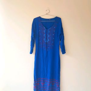 Blue Kurti For Women