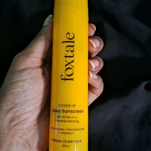 Foxtale Over Night Glow Mask & Sunscreen