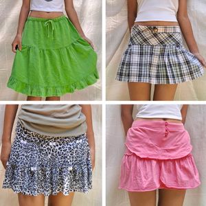 4.combo Aesthetic Cute Skirts♡♡🎀✨️