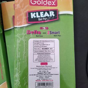 Goldex Klear Blue Pen