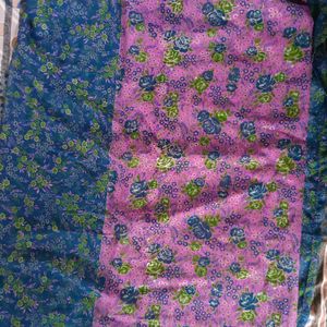 Women's Daily Wear Saree 🥻 Wid Floral Design