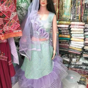 New Stayle Beautiful Lahenga Dress A One Qwality B