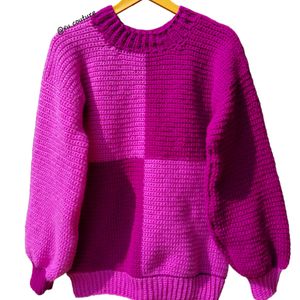 Crochet The Faces Sweater