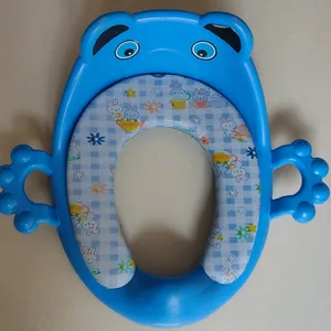 Blue Colour Potty Training Comode Seat