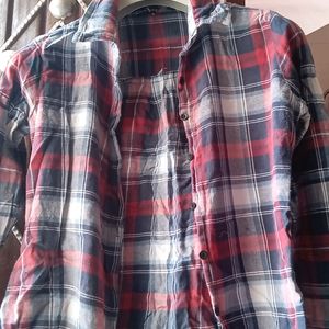 Zara Cotton Shirt Check Design