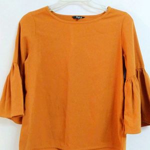 A Mustard Tunic Top