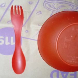 Soupy Noodle Bowl Spoon N Fork