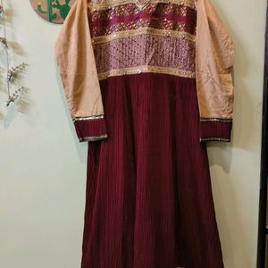 Anarkali Kurta With Bottom