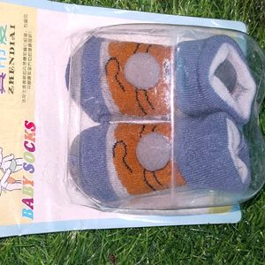 Set Of Two Imported Chainese Unisex Baby Socks