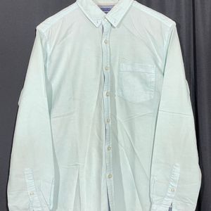 Flying Machine Men Sky Blue Shirt