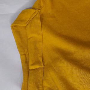 Mustard Crop Top