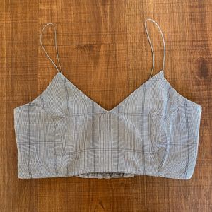 Zara Check Bralette