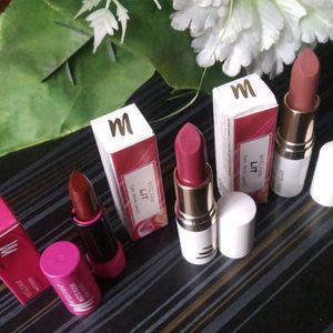 Pack Of 3 Myglamm Lipsticks