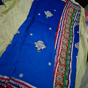 Heavy Work Saree For Diwali Or Wedding