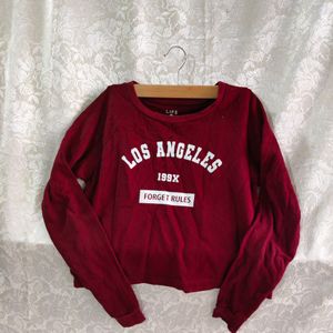 Los Angeles Crop Sweatshirt