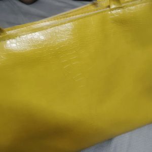 Yellow Tote Bag