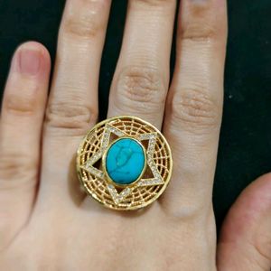 Beautiful Firoza Nag Ring