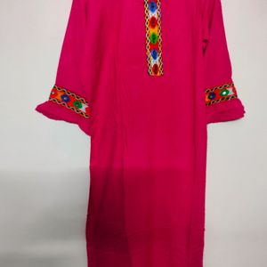 Pink Kurti