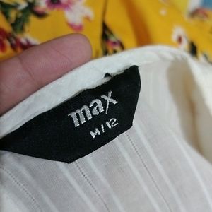 Max Faishon New White Top