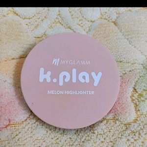 MyGlamm k.play highlighter -01 Ripe melon