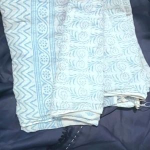 Sky Blue Kurti Dupatta