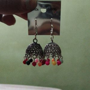 #OXIDISEDD MULTICOLOUR JHUMKAS