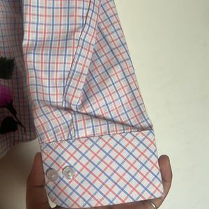 Hand Painted Checked Shirt