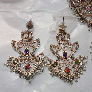 Beautiful Jewellery Set Multicolour