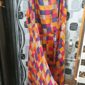 Multi Colour Frock Style Shrug