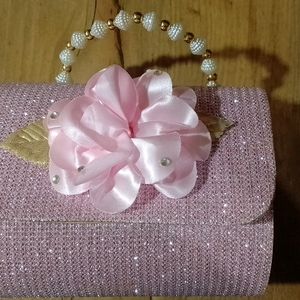 Faith Enterprises Casual Pink Clutch