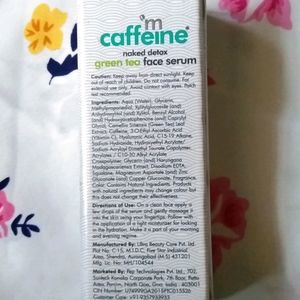 M Caffeine Green Tea Face Serum