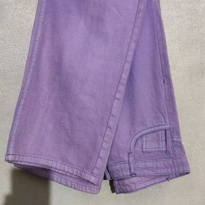 Women Purple Jeans