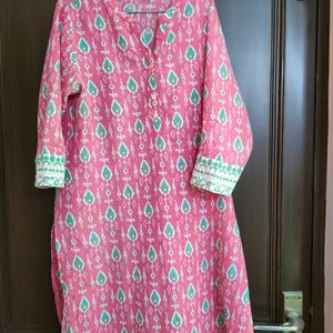 Pink Colour Kurti