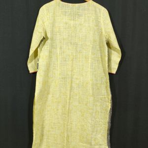 Aurelia Women yellow Kurti