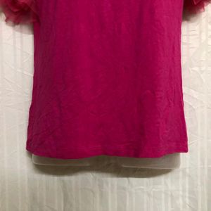 Pink Stylish Top For Women