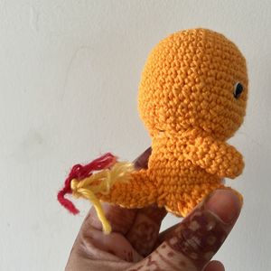 Pokemon Charmander Toy Handmade Crochet