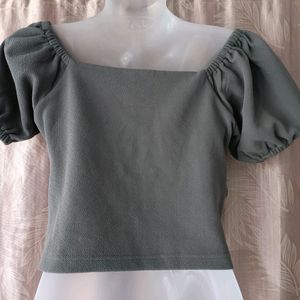 Orchid Blues Grey Top