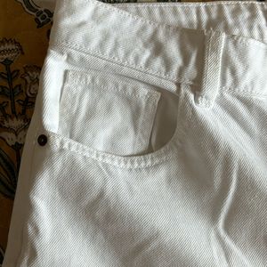 White Mom Jeans from ZARA