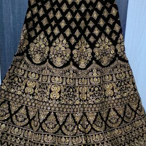 Heavy Kundan Work with Zaari Embroidery  Lehenga