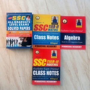 Combo SSC Maths Class Notes & CGL Solved Paper