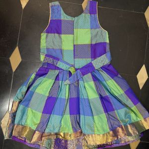 Girs Banarasi Frock