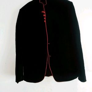 Black Velvet Coat